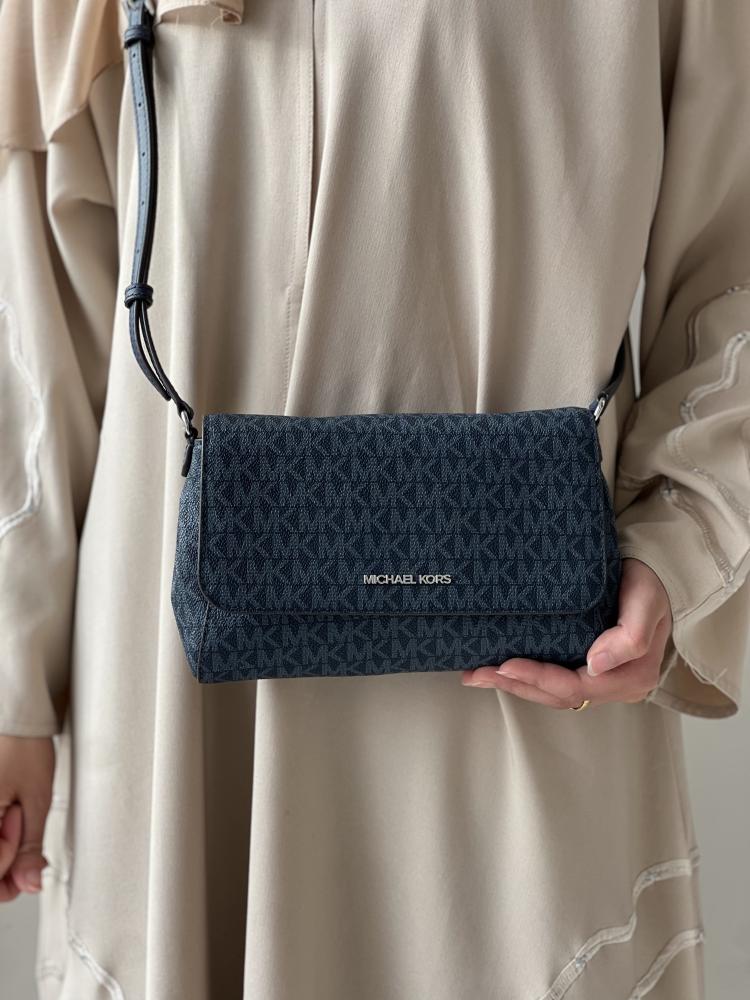 مايكل كورس | Medium Signature Logo Convertible Crossbody