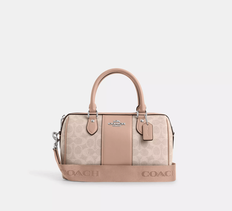 كوتش |  Rowan Satchel Bag In Signature Canvas