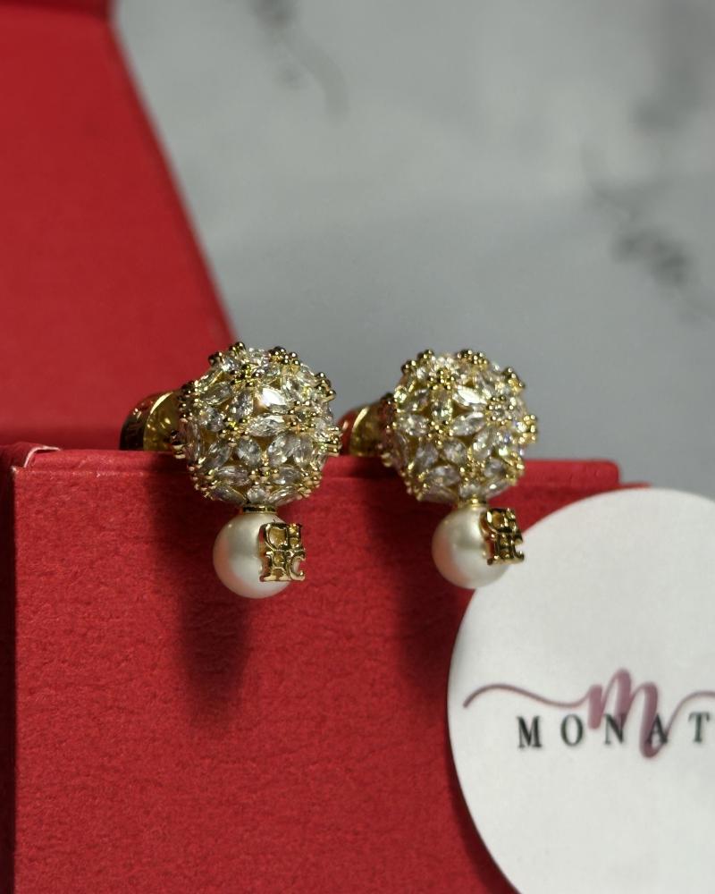 كارولينا هيريرا | BOUQUET JASMINE EARRINGS