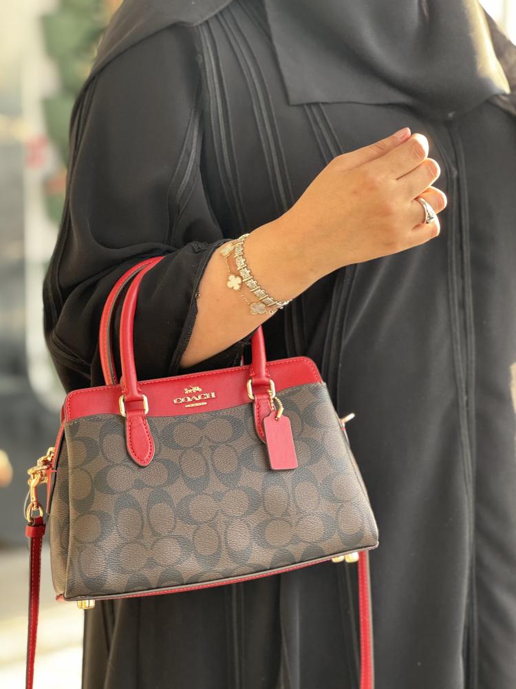 كوتش |  Mini Darcie Carryall In Signature Canvas