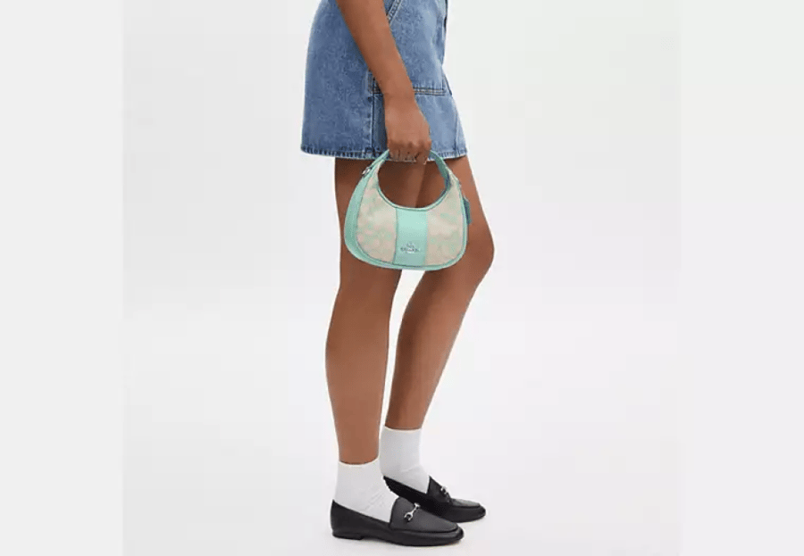 كوتش | Carmen Mini Crossbody In Signature Jacquard