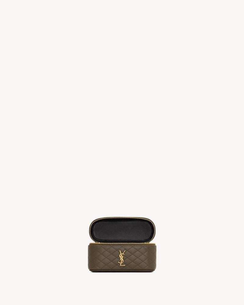 gaby vanity bag in lambskin LIGHT MUSK