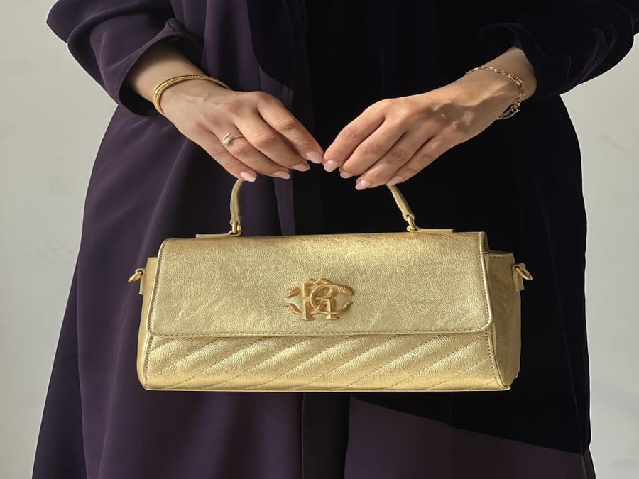 ريبرتو كفالي | Mirror Snake Shoulder Bag