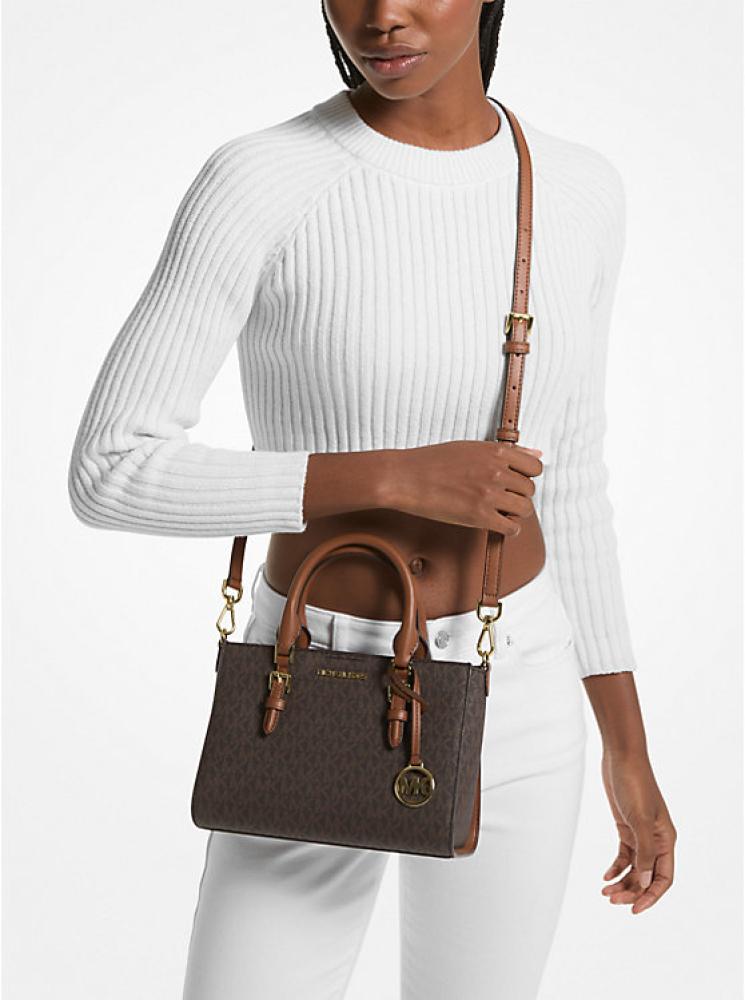 مايكل كورس | Charlotte Small 2-in-1 Logo Satchel