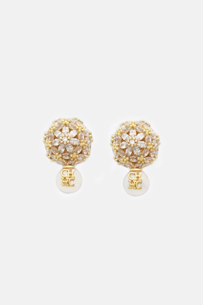 كارولينا هيريرا | BOUQUET JASMINE EARRINGS