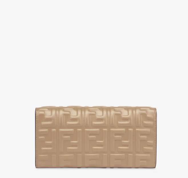 فندي | Baguette Continental Wallet With Chain