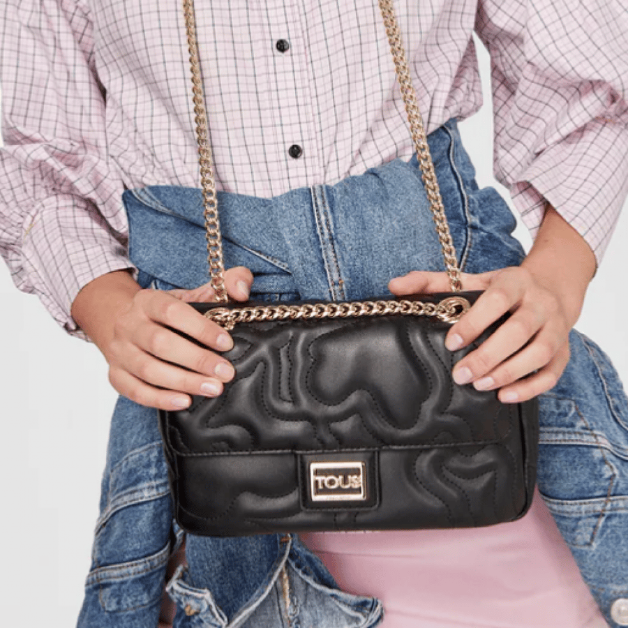 توس | TOUS small crossbody bag with flap