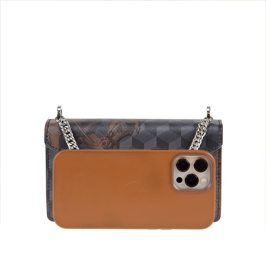 لوب نوير | PHONE CLUTCH Cheval Pirate/Black