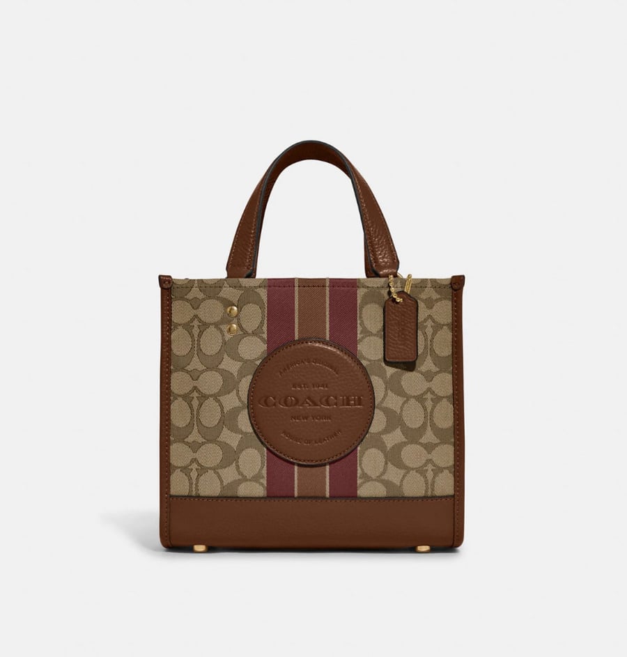 كوتش | Dempsey Tote 22 In Signature Jacquard
