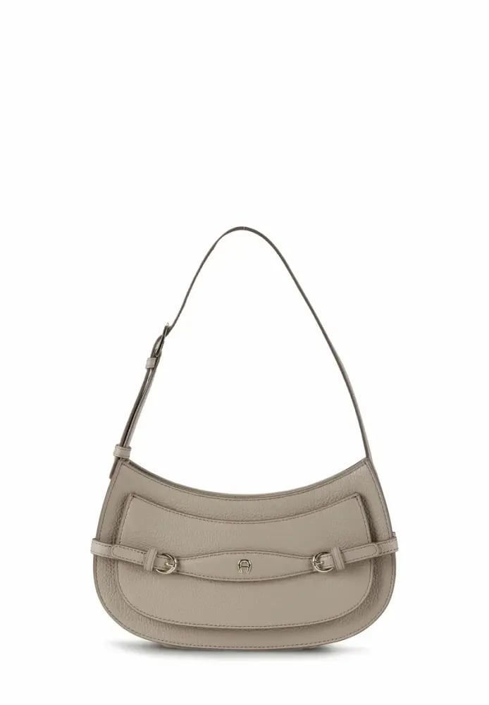 AIGNER CAVALLO SHOULDER - Handbag - beige