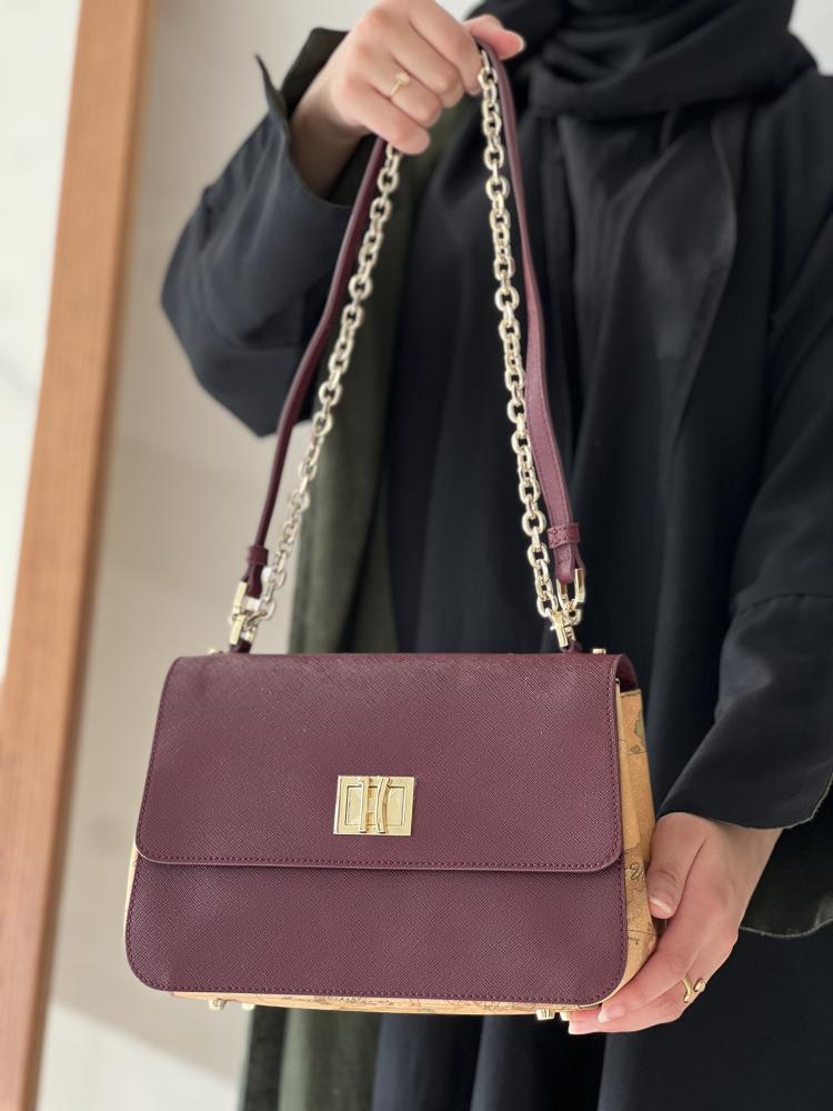 ألفيرو مارتيني | Ideal Bag tracolla con catena Geo Night