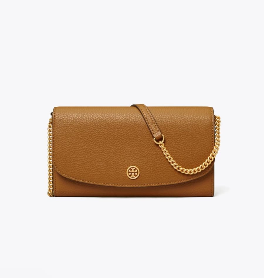 ROBINSON PEBBLED CHAIN WALLET