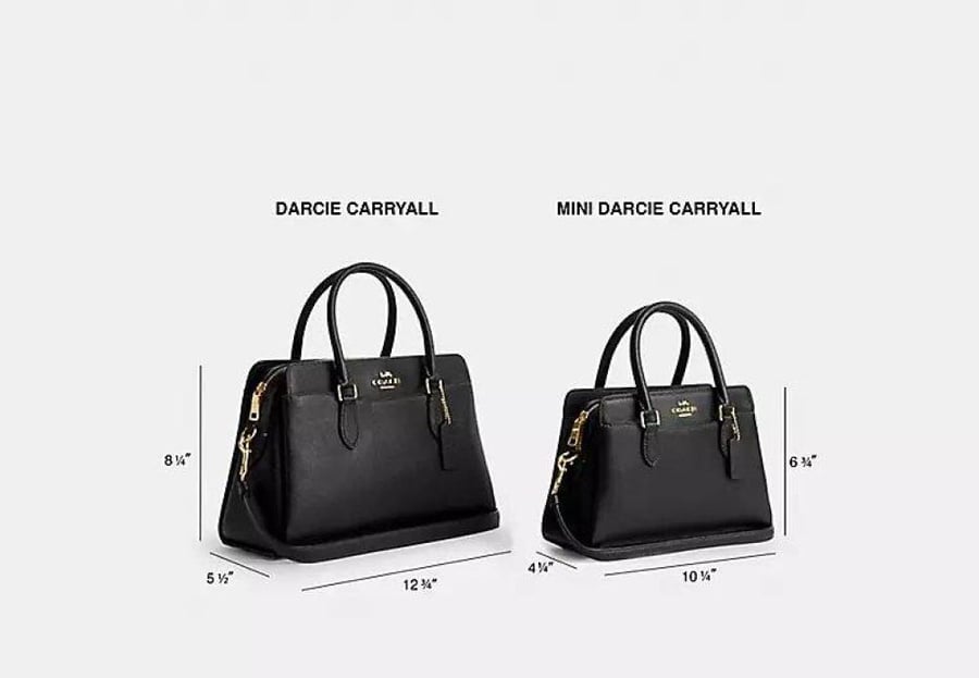 كوتش |  Mini Darcie Carryall In Signature Canvas