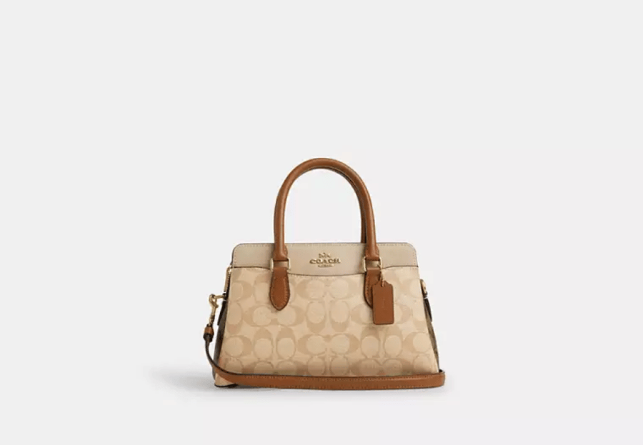 كوتش |  Mini Darcie Carryall In Signature Canvas