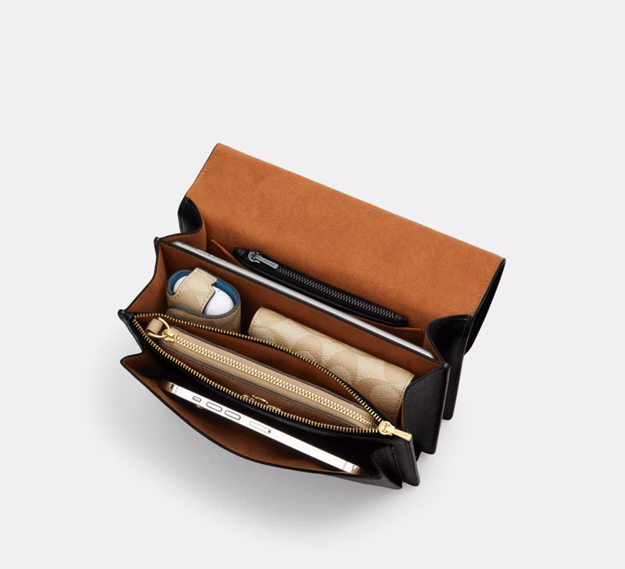 كوتش |  Klare Crossbody Bag In Signature Canvas
