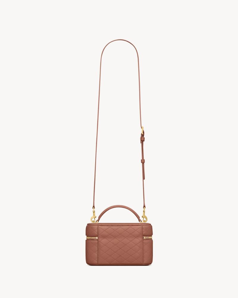 gaby vanity bag in lambskin BARELY PINK