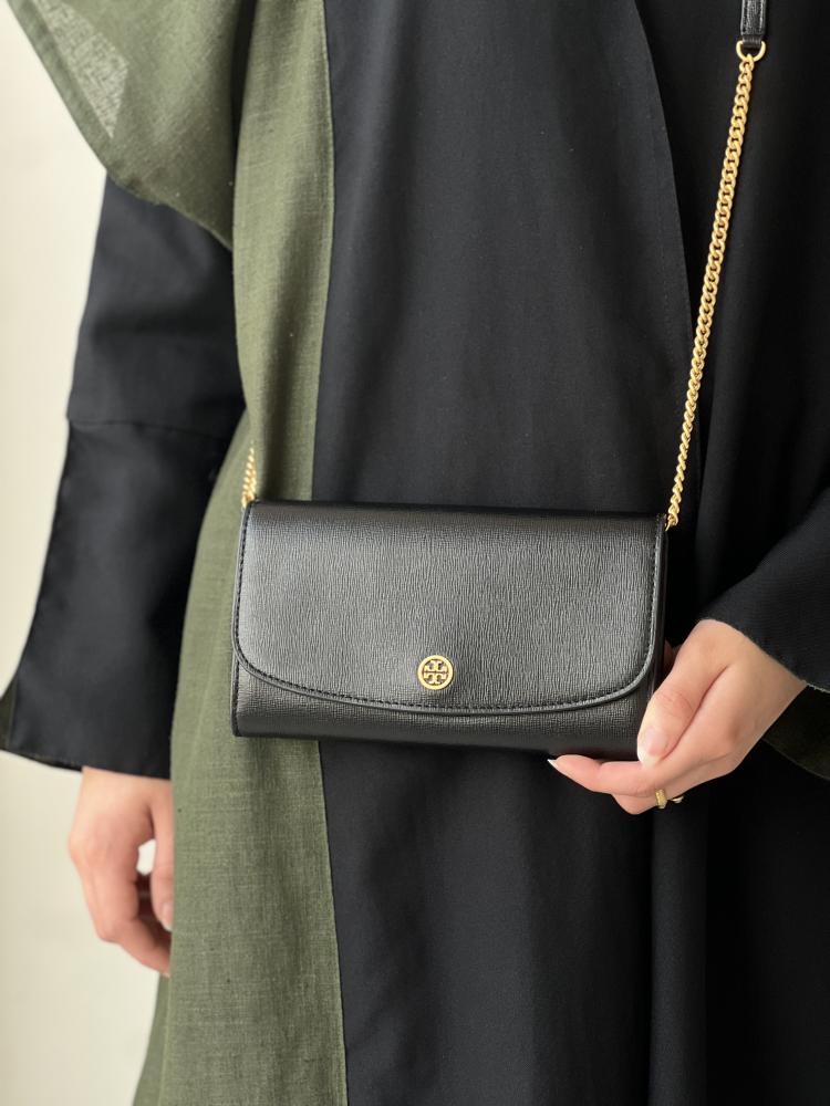 ROBINSON PEBBLED CHAIN WALLET