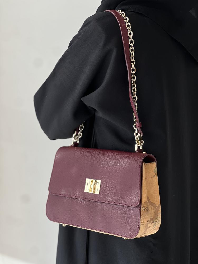 ألفيرو مارتيني | Ideal Bag tracolla con catena Geo Night