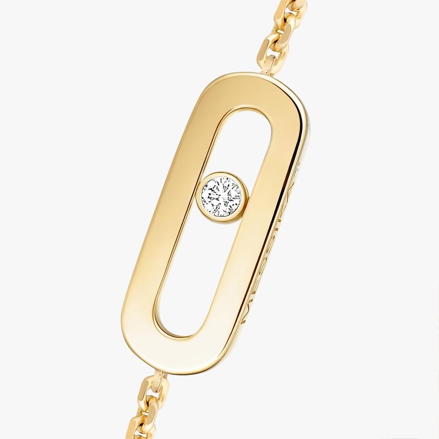 Bracelet Move Uno Bracelet Diamant Or Jaune