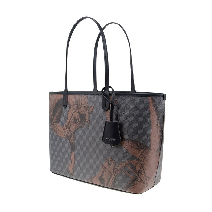 لوب نوير | SHOPPER SMALL Cheval Pirate Black