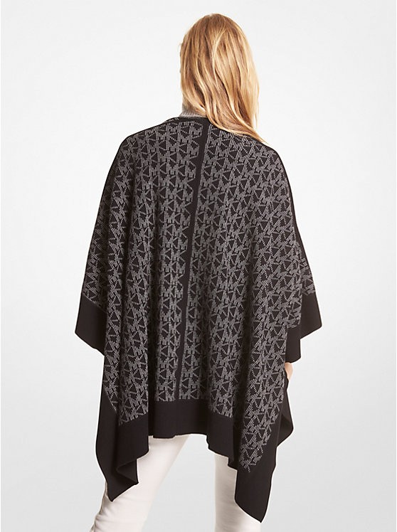 مايكل كورس | Logo Jacquard Poncho