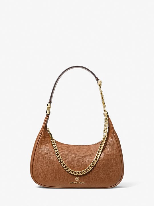 مايكل كورس | MICHAEL MICHAEL KORS  PIPER SMALL PEBBLED LEATHER SHOULDER BAG