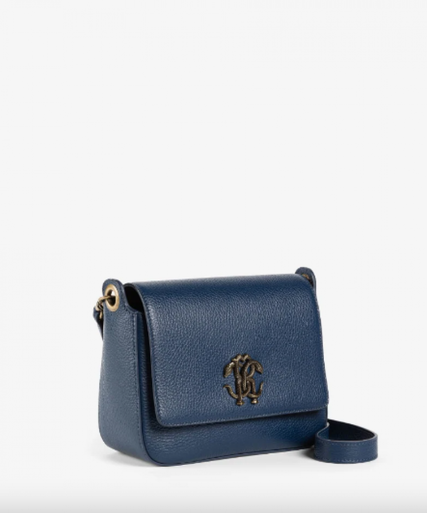 روبيرتو كفالي |  MIRROR SNAKE SHOULDER BAG