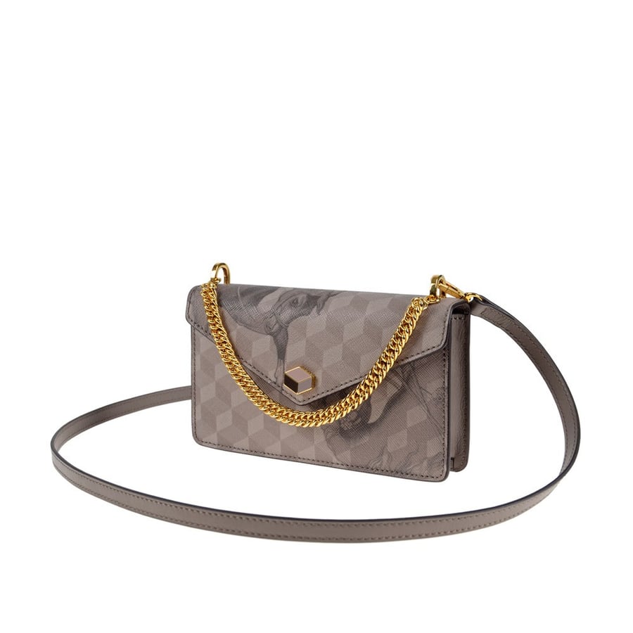 لوب نوير | PHONE CLUTCH Cheval Almond