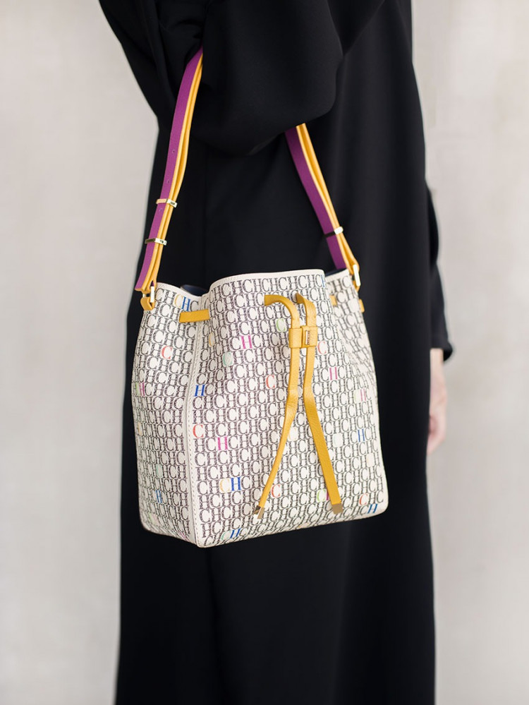 كارولينا هيريرا | EDITORS BUCKET | MEDIUM SHOULDER BAG