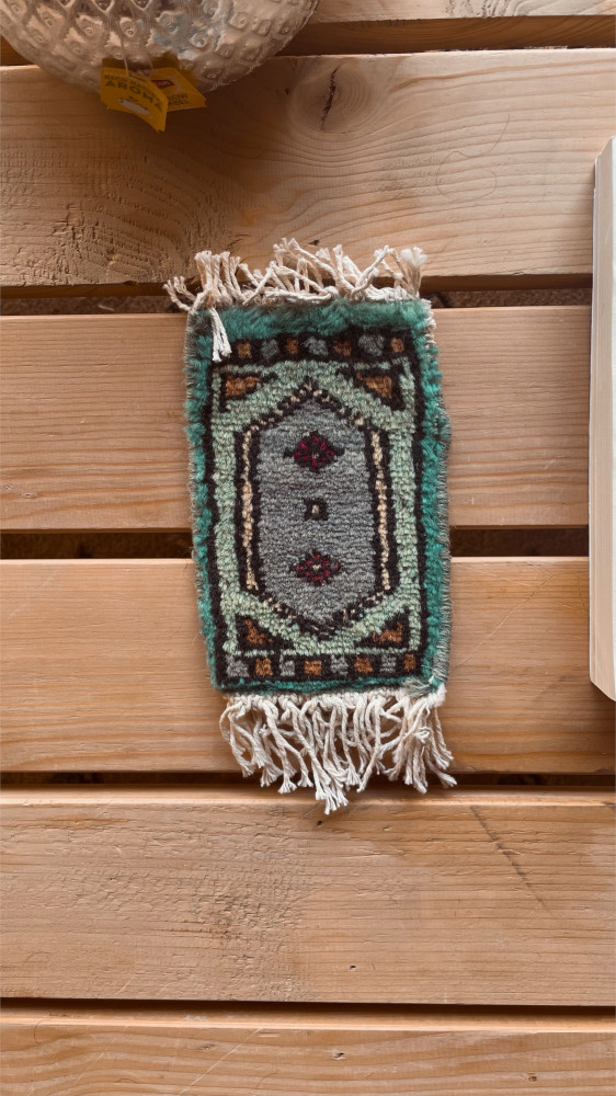 Handmade decorated coaster.