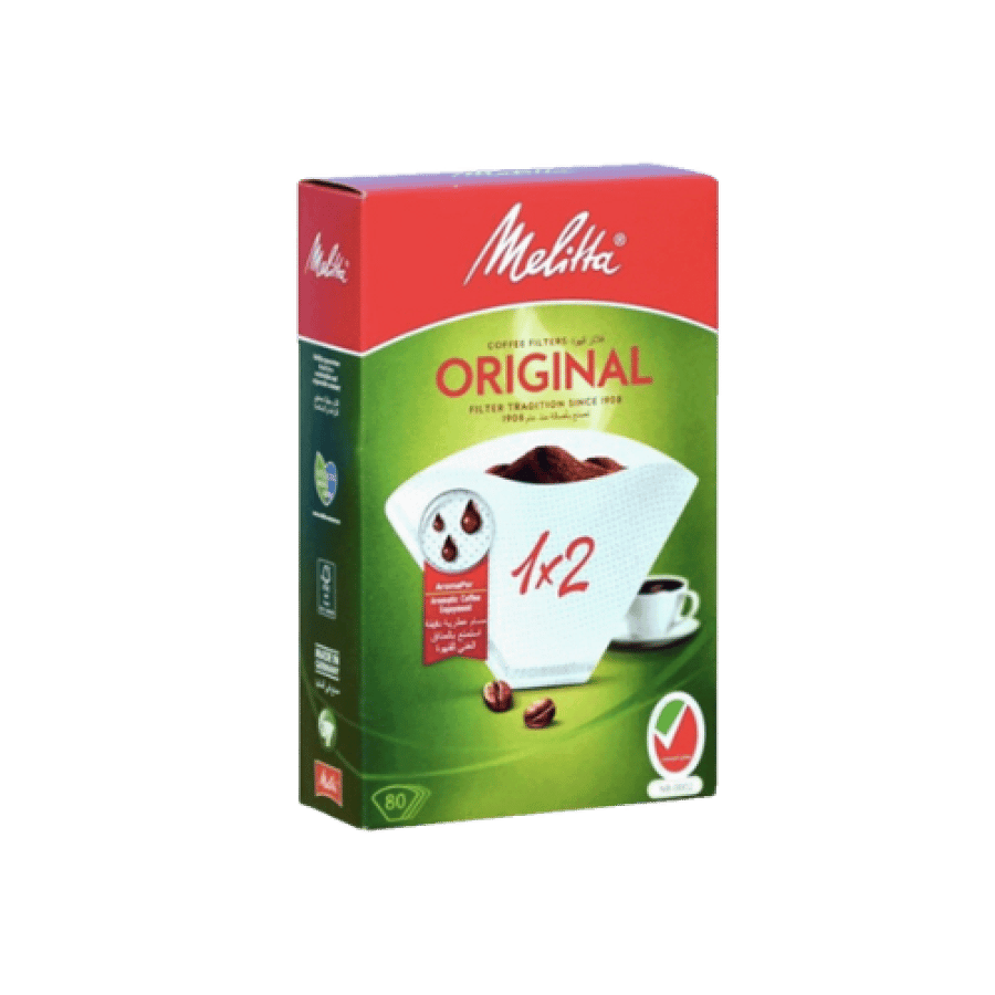 فلتر مليتا - ابيض 1*2