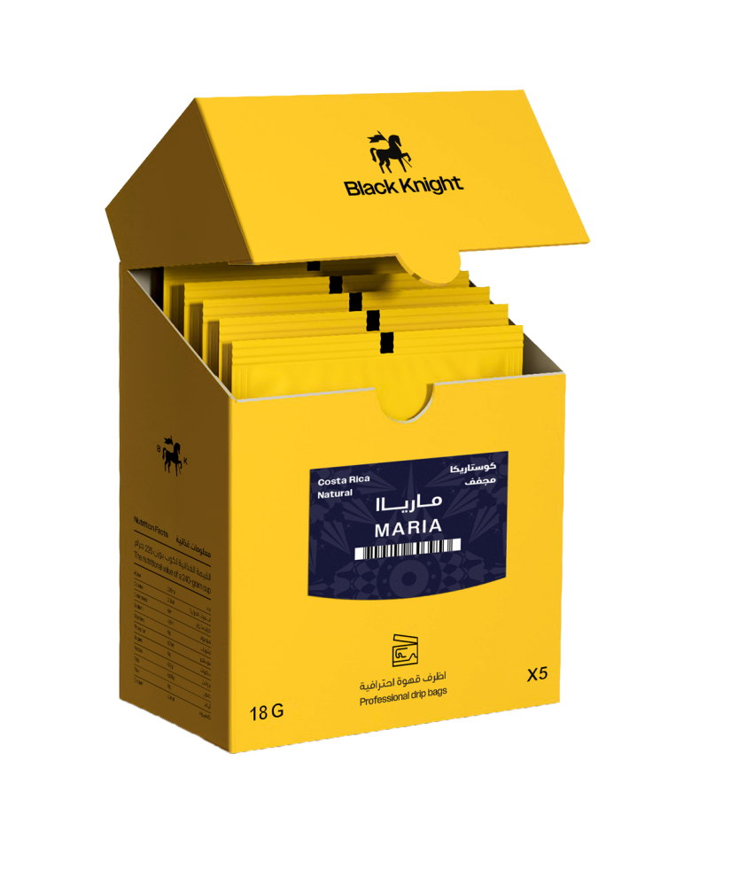 Black Knight | Maria - Costa Rica Sachets | 5 Sachets | 18 GM