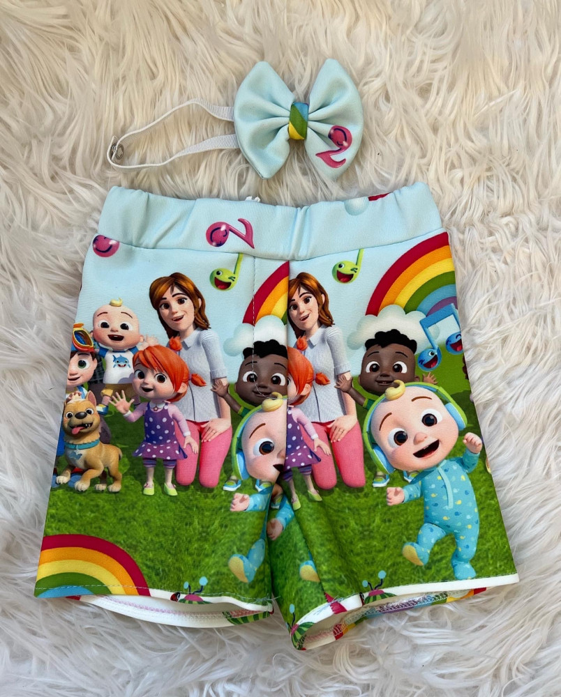 كوكوميلون شورت ولادي cocomelon short