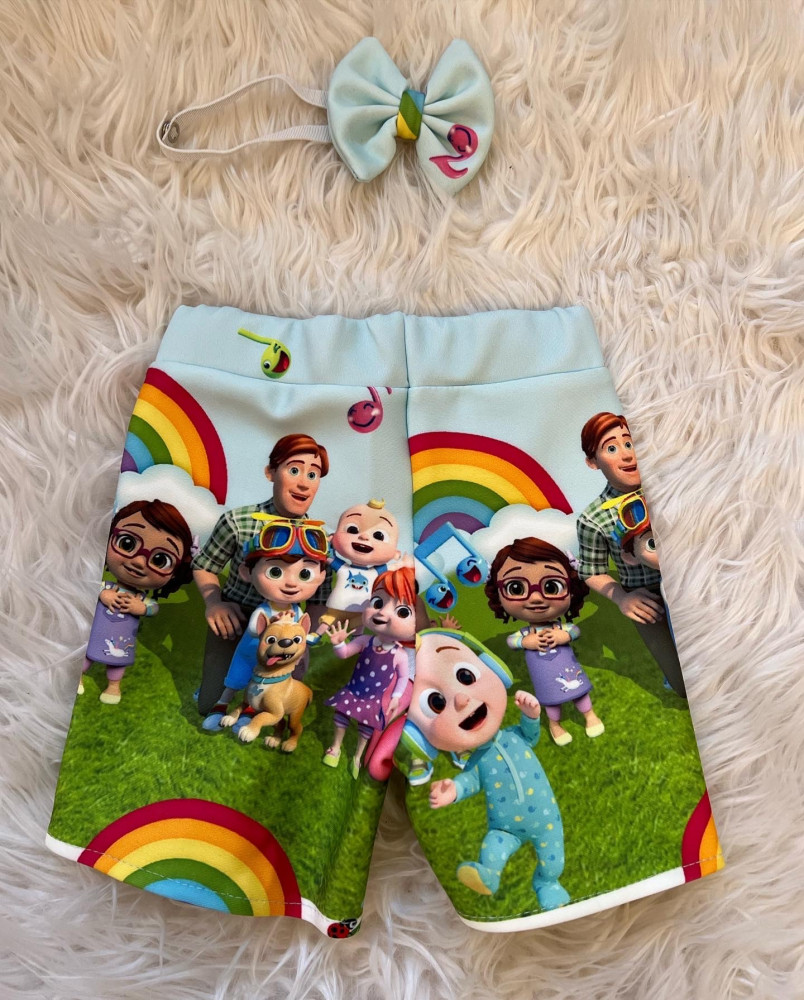 كوكوميلون شورت ولادي cocomelon short