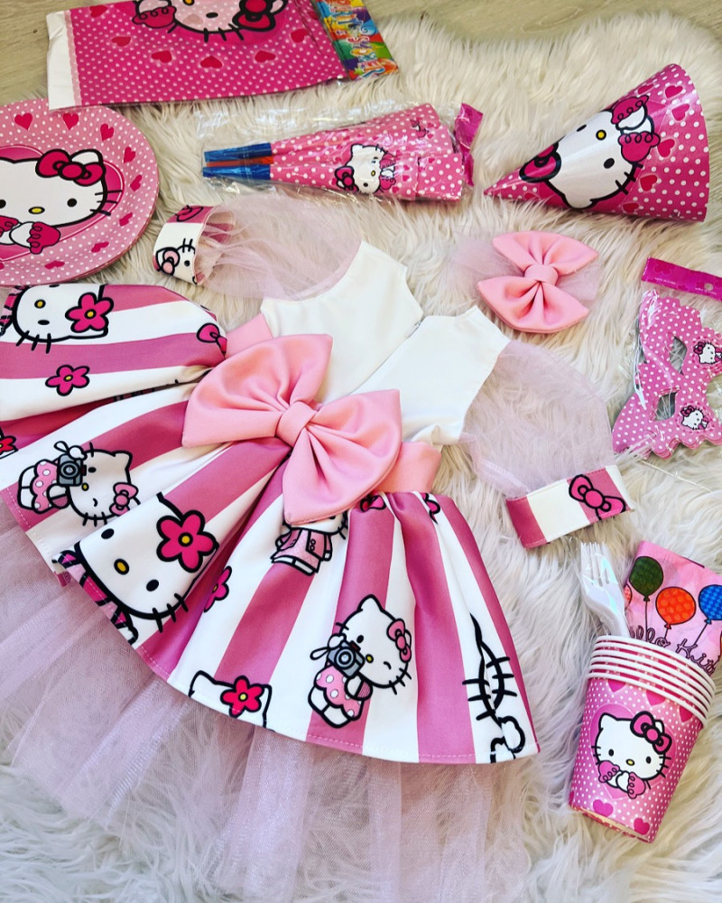 زينة حفلات هيلوكيتي Hello Kitty party supplies