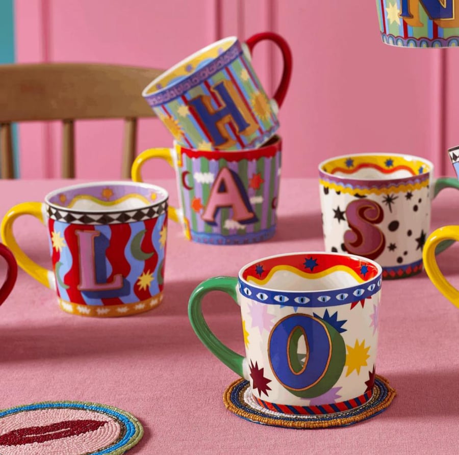 Alphabet Mug