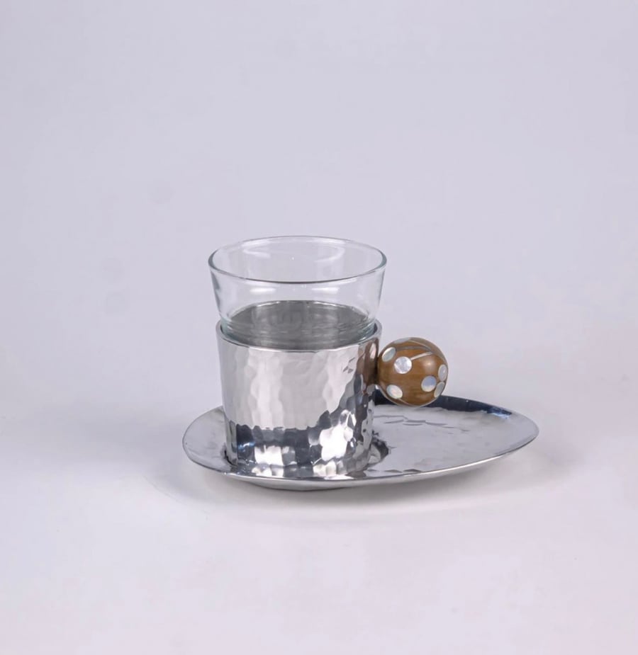 Turkish coffee cup alum& sadaf