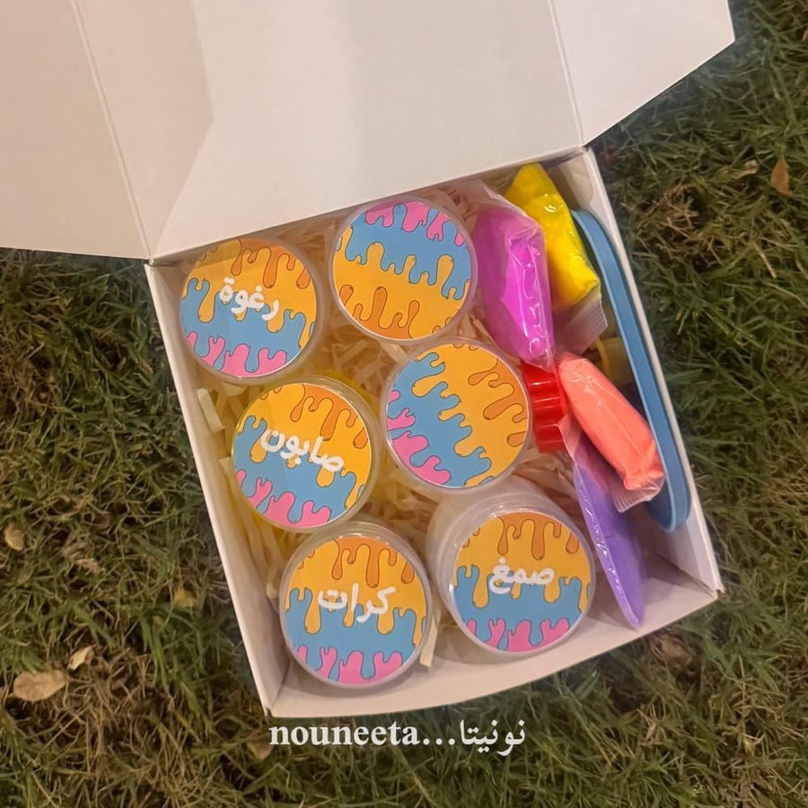 بوكس السلايم الإبداعي | Creative Slime Box