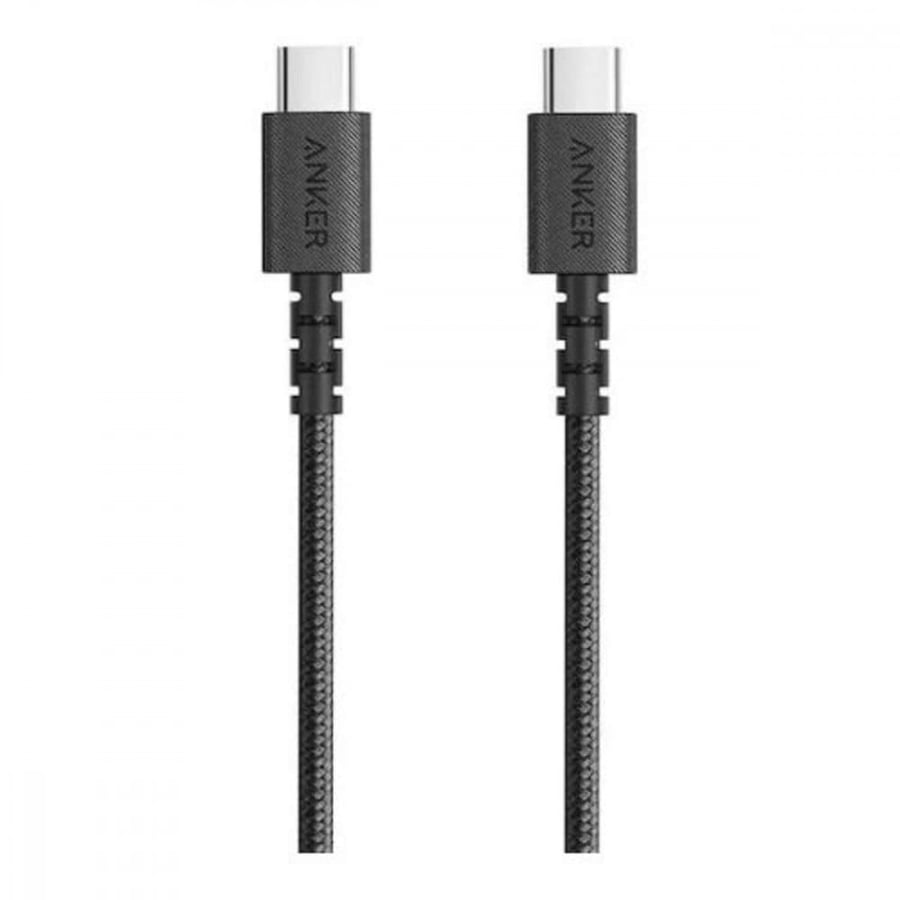 Anker fabric Type C to Type C cable 0.9 meters black