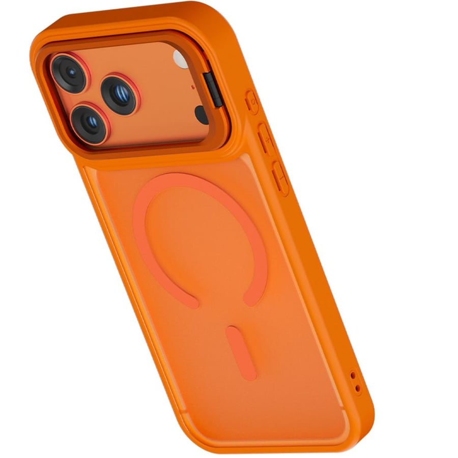 كفر ايفون 17 برو حلقة حامل كاميرا ليفيلوLevelo Solo Pro Camera Kickstand Case