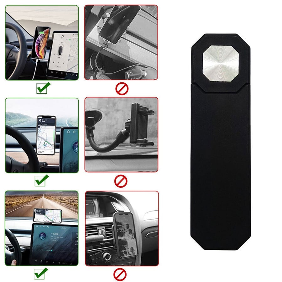 Magnetic phone holder for the gauge display screen in the car accessories phone holder