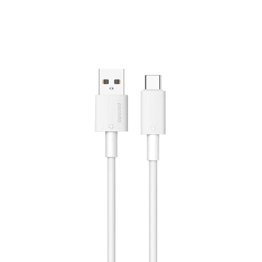 كابل شحن متين من Porodo USB-A إلى Type-C