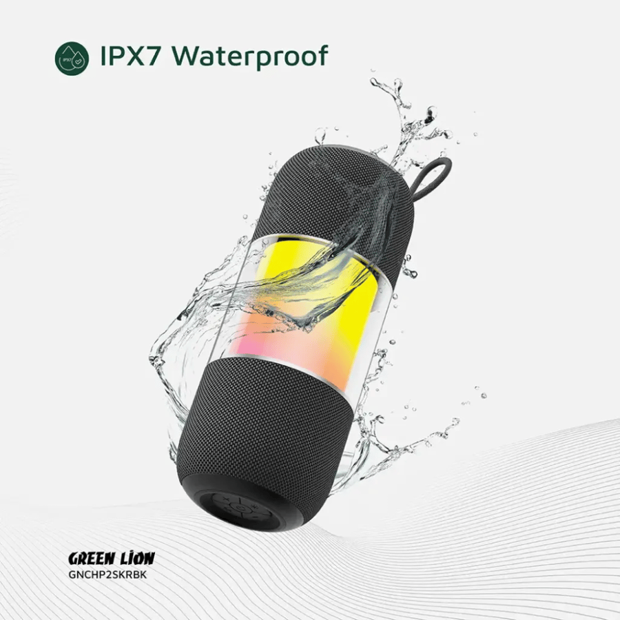 مكبر صوت محمول Green Lion Change Pro RGB - أسود