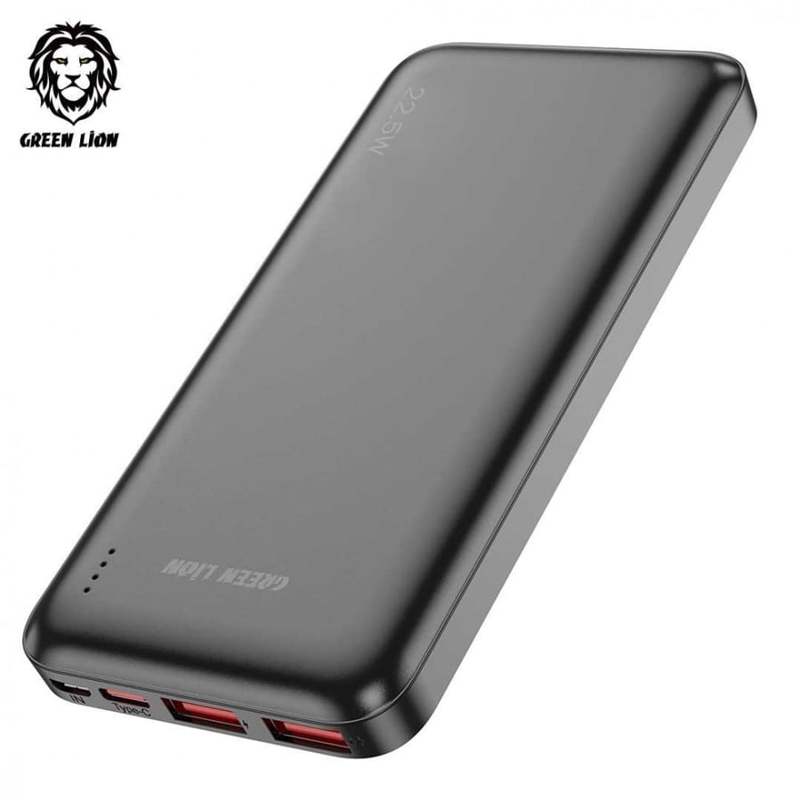 Garin Lion Power Bank for fast charging 10000 mAh PD 20W QC3.0 22.5W - Black