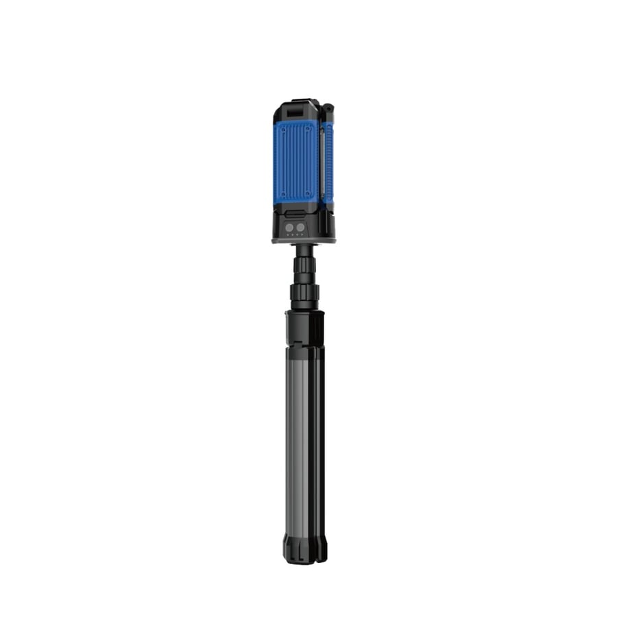 حامل ثلاثي القوائم قابل للطي من باورولوجي كامبينج 4000LM USB-C IPX4، 4000 مللي أمبير في الساعة - أسود