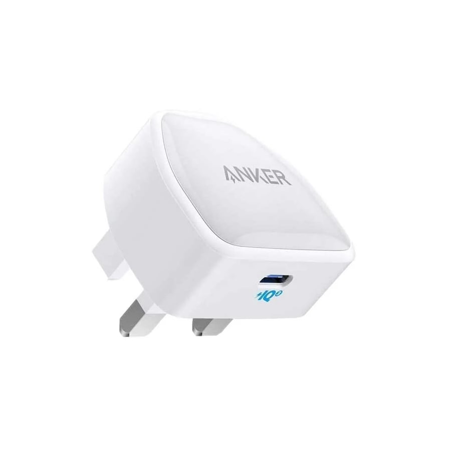 Wall charger Anker Nano PowerPort with 20W power and Type-C port - White