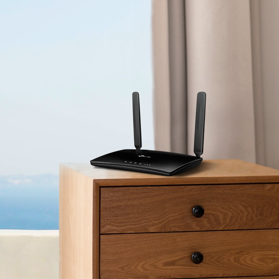 راوتر تي بي لينك TL-MR6400 لاسلكي N 4G LTE بسرعة 300 ميجا بت في الثانية