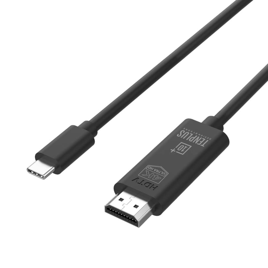 كيبل hdmi إلى USB C للتلفزيون بدقة 4K UltraHD
