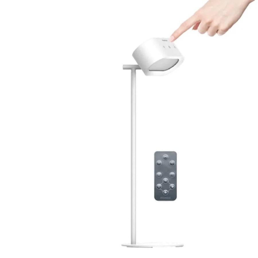 موماكس - SnapLux Mood مصباح مكتبي متنقل LED اصفر مود لايت - ابيض