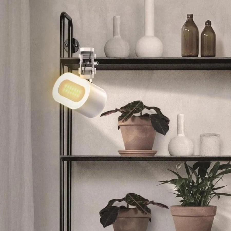 موماكس - SnapLux Mood مصباح مكتبي متنقل LED اصفر مود لايت - ابيض